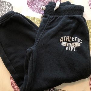 Gently worn boys black joggers